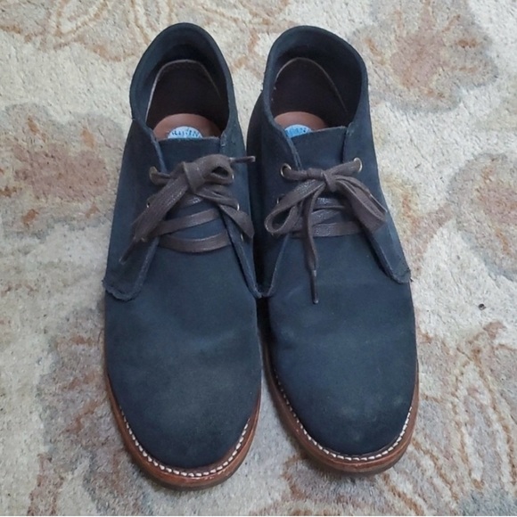 Chippewa Navy Suede Boots - Picture 3 of 5